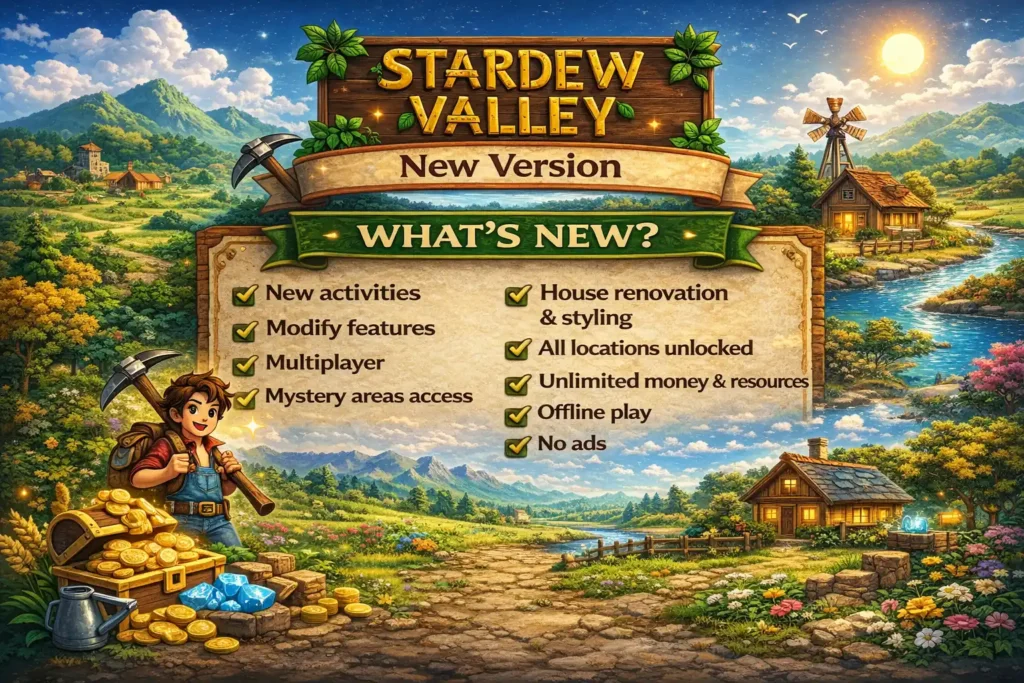 Stardew Valley APK Mod Features