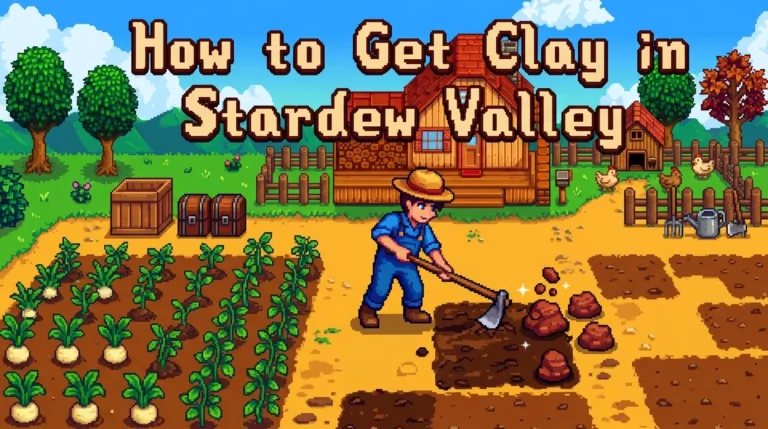 How to Get Clay in Stardew Valley 3 How to Get Clay in Stardew Valley