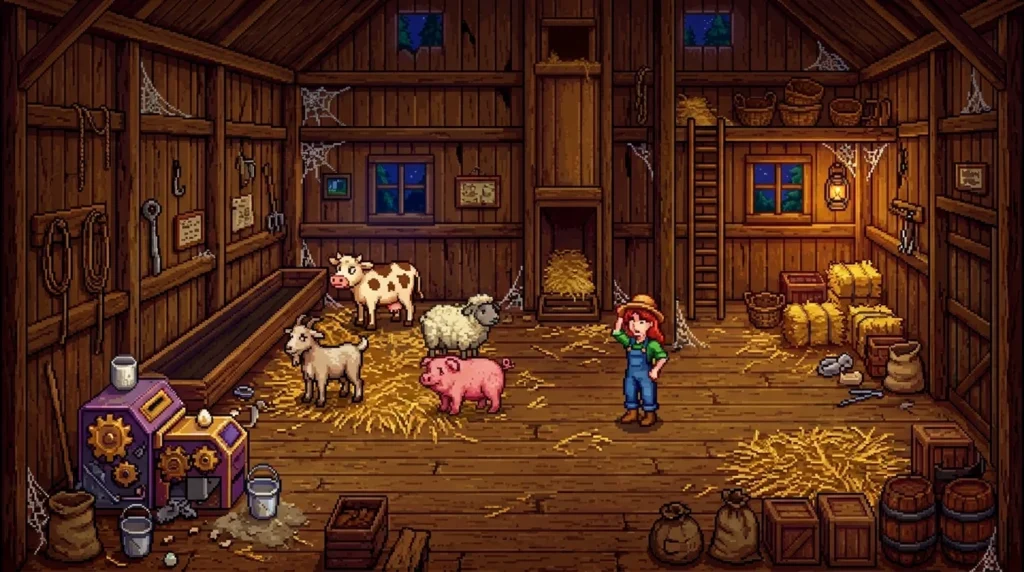 Why is my barn not working in Stardew Valley? 2 barn not working in Stardew Valley?