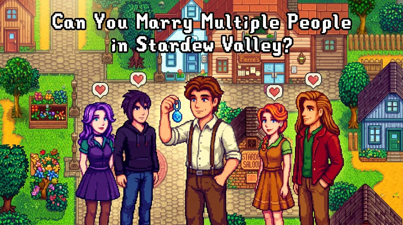 Can You Marry Multiple People in Stardew Valley? 1 Can You Marry Multiple People in Stardew Valley