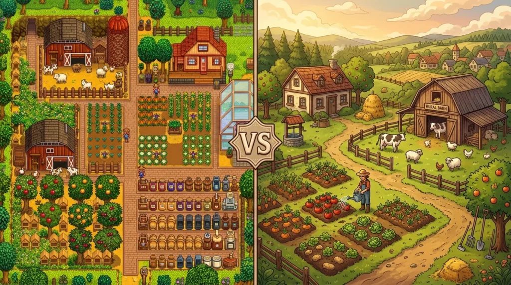 Stardew Valley vs Harvest Moon: Which Farming Game Is Better in 2026? 2
Stardew Valley vs Harvest Moon
