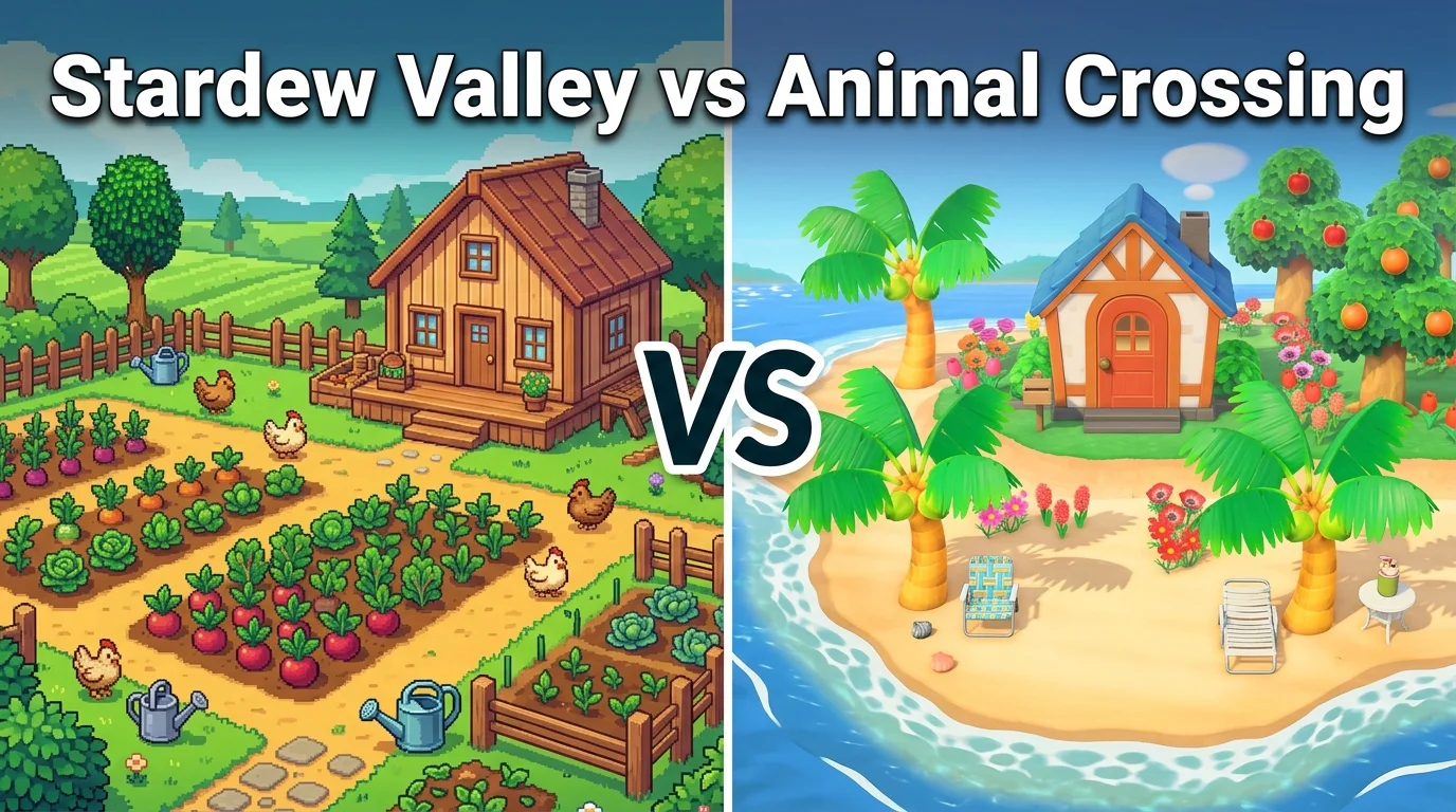 Stardew Valley vs Animal Crossing: Which Cozy Game Should You Play in 2026? 1 Stardew Valley vs Animal Crossing Which Cozy Game Should You Play in 2026