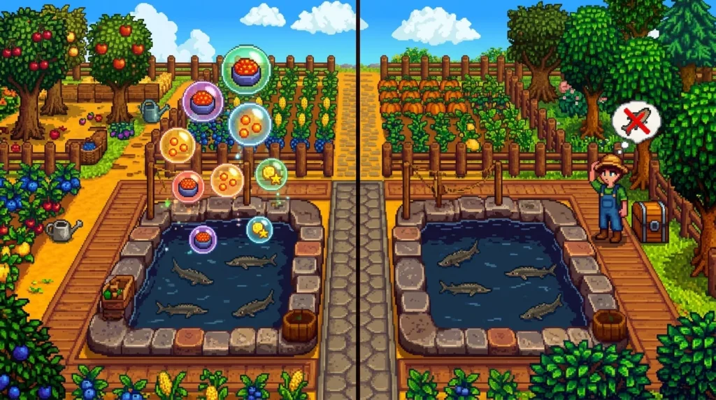 Why are my fish ponds not producing items? 2 Why Your Fish Pond Is Not Producing Items